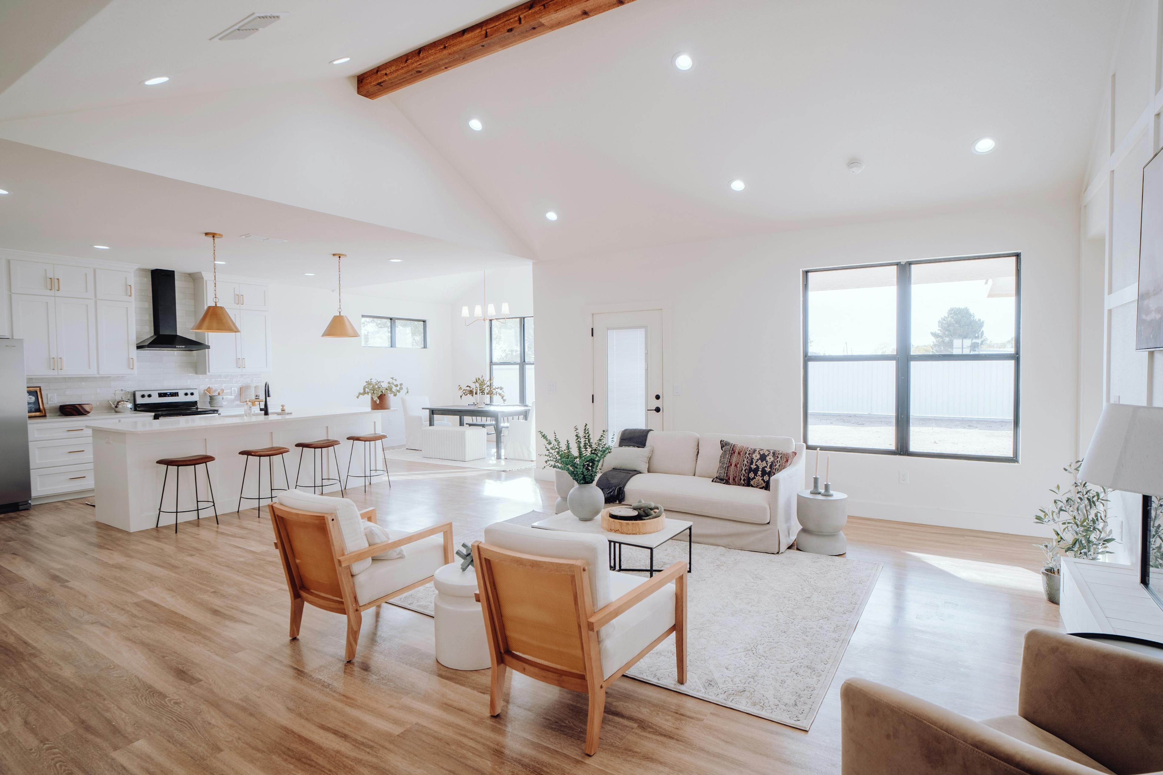 Open concept living room